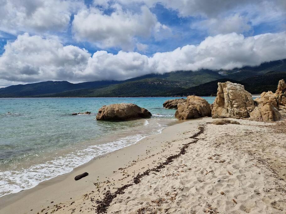 Mini Villa 69 - Piscine Chauffee Serra di Ferro Bagian luar foto