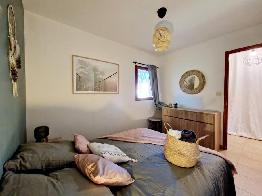 Mini Villa 69 - Piscine Chauffee Serra di Ferro Bagian luar foto